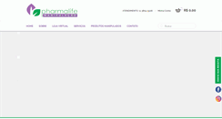 Desktop Screenshot of pharmalife.com.br